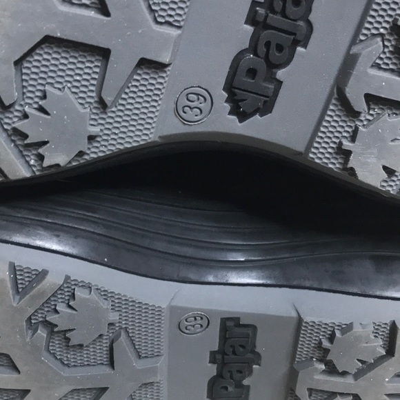 PAJAR Talia Black Boot Front Zip Faux Fur Size 39 - Picture 8 of 13